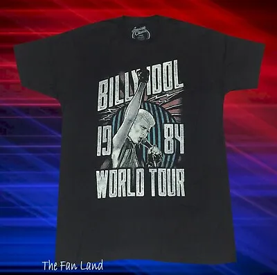 New Billy Idol World Tour 1984 Mens Vintage Classic T-Shirt • $21.95