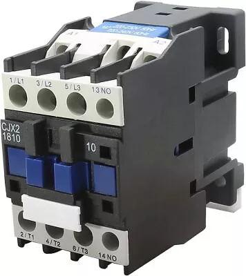 AC Contactor CJX2-1810 Coil 220V 50/60Hz 3 Phase 1NO (Normally Open) Motor Conta • $18.79