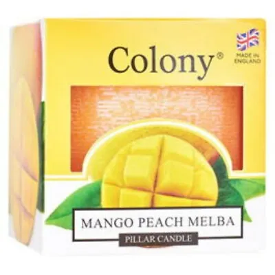 Colony Wax Lyrical Mango Peach Melba Candle • £8.20