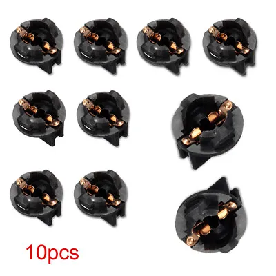 10Pcs T10 192 168 Bulb Holder Wedge Dashboard Dash Light Base Twist Socket Lock • $3.94