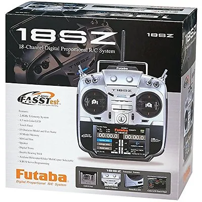 $1099.99 • Buy Futaba 18SZA 18SZ 18 Channel RC Remote Control Airplane Radio System W/ R7008SB