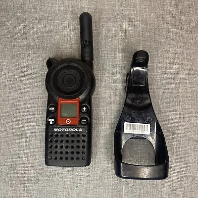 Motorola GS1810BKN8BB UHF Walkie Talkie Target Universal Radio Complete TESTED • $29.99