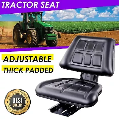 Tractor Seat Excavator Forklift Suspension Truck Universal Replacement Chair AU • $114.99