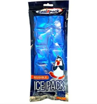 Reusable Flexible Gel Ice Pack For Cool Box Fridge Freezer Lunch Travel Cooler • £6.99