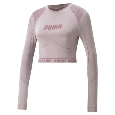 $36.51 • Buy PUMA Womens Purple Evoknit Long Sleeved T-shirt Medium UK 12 BNWT