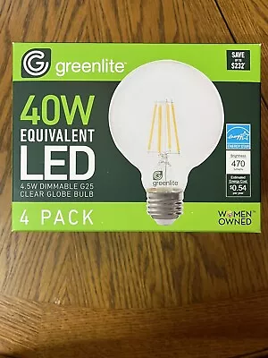 40W Equivalent LED 4.5 W Dimmable G25 • $12.99