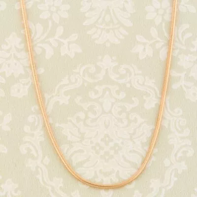 9ct Gold 14” Snake Chain Choker Necklace • £220