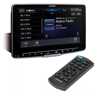 Alpine Halo9 ILX-F509 Digital Multimedia Receiver & RUE-4360 Remote Bundle • $1217.90
