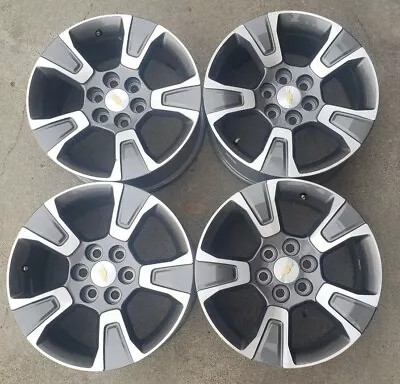 $549.99 • Buy 15 16 17 18 19 20 OEM CHEVROLET COLORADO Z71 WHEEL RIM 17 X8  SET OF 4 WHEELS