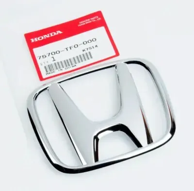 Honda Civic 4Dr Sedan Fit Front Grille H Emblem 75700-TF0-000 • $12.99