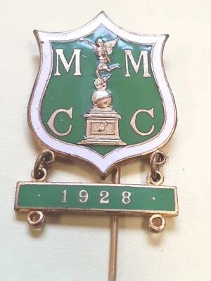 £10.50 • Buy Manx Motorcycle Club 1928 Enamel Lapel Badge