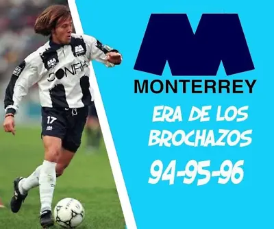 Jersey Rayados De Monterrey 1994 Size Large White Aba Sport • $65