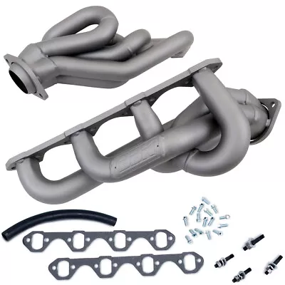 Fits 1986-1993 Mustang 5.0 1-5/8 Shorty Equal Length Headers-Titanium-1512 • $429.99