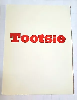 Vintage 1982 Tootsie Movie Premiere Program Dustin Hoffman Jessica Lange Promo • $12.50