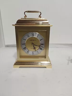 Vtg Howard Miller Brass Westminster Chime Mantel 4rh642 Clock • $69.99