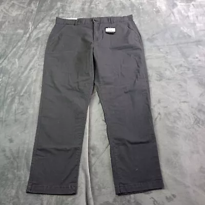 Eddie Bauer Womens Size 14 Tall Adventurer Ripstop Ankle Pants Carbon Gray NWT • $39.99