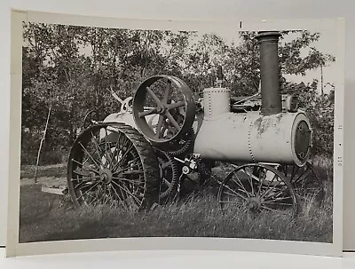 Vintage Advance THRESHER Co. Steam Engine Tractor Battle Creek Mich. Photos A145 • $9.99