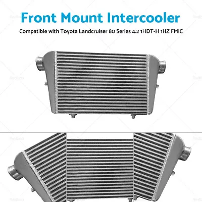 Intercooler Front Mount Suitable For Toyota Landcruiser 80 Series 4.2 1HDT-H 1HZ • $253.45