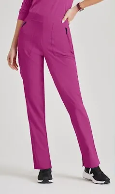 Barco Unify Scrubs 601 Flat Front Scrub Pant In  Magenta  Size S • $12.25