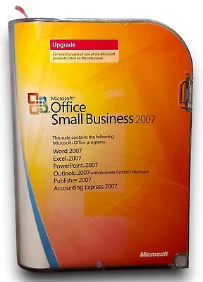 Microsoft Office 2007 Small Business Edition Upgrade Version W/ Product Key • $26.99