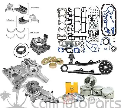 85-95 Toyota Pickup 2.4l 22re 22rec Sohc Complete Overhaul Engine Rebuild Kit • $314.95