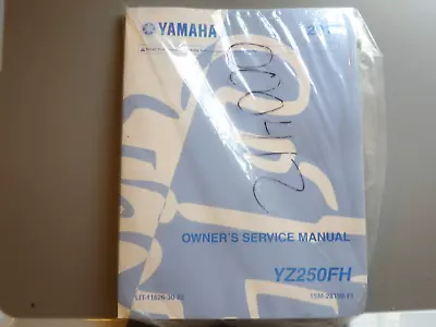 Yamaha YZ250FH 2017 Factory Service Owner's Manual OEM LIT-11626-30-23 • $30.99