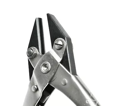 Parallel Pliers Half Round & Flat Combo Jewelry Metal Forming Tool Shaping 125mm • $22.95