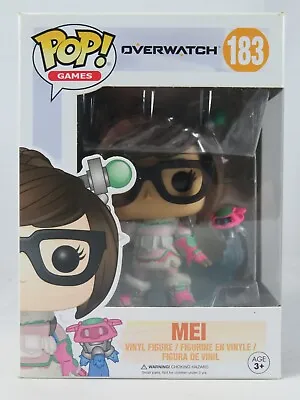 Games Funko Pop - Mei - Overwatch - No. 183 - Free Protector • $27