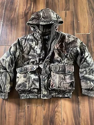 Mossy Oak Kids Camo Hooded Jacket Size - S • $14.99