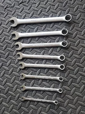 Matco Silver Eagle RCSE SERIES  5/16 - 3/4  8 Pc  SET -12 Point Combo Wrench • $70