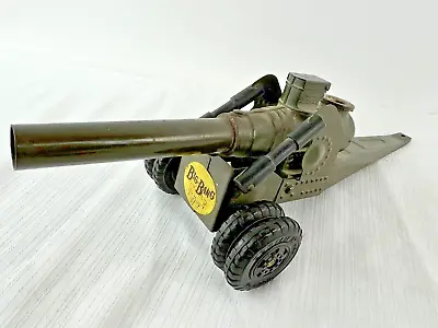 Vintage 17.5  Conestoga Big Bang 105mm Military Carbide Cannon On Rubber Tires • $125