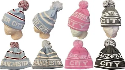 £11.99 • Buy Manchester City Hats Pink Grey Sky Blue White Football Fans Hat