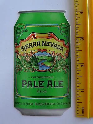 Beer STICKER: SIERRA NEVADA Brewing Can Conditioned Pale Ale ~ Chico CALIFORNIA • $20.72