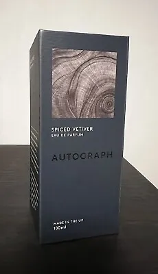 Men’s Marks & Spencer Autograph Spiced Vetiver 100ml Eau De Parfum / Fragrance • £22