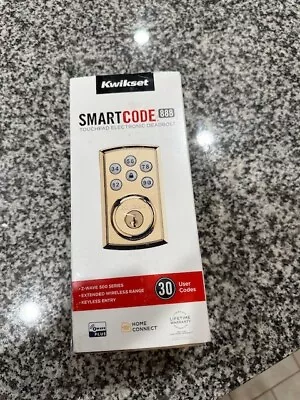 Kwikset SMARTCODE 888 Z Wave  (gold) Color • $99.99