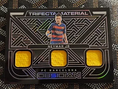 2022-23 Obsidian Soccer Trifecta Material Purple /50 Neymar Jr Player Worn • $69.99