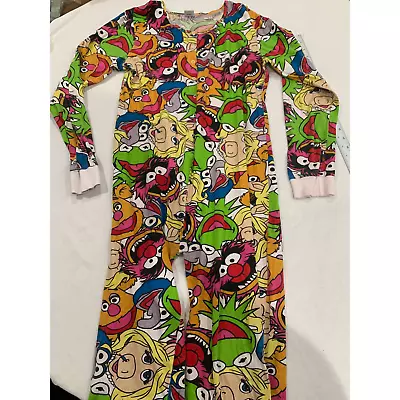 Disney Muppets Pajamas Rompers Jumper Age 14-15 Vintage Costume Halloween Y2K • $24.99