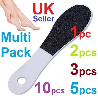 £3.45 • Buy Double Sided Professional Foot File Rasp Hard Dead Skin Remover Pedicure White