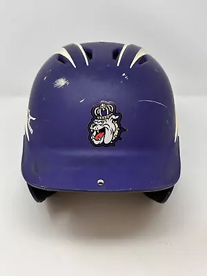 James Madison University JMU Dukes Game Worn Mizuno Baseball Batting Helmet #33 • $34.95