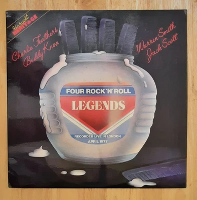 £1.99 • Buy Various Artists Vinyl Lp Four Rock 'n' Roll Legends Recorded Live In London 1977
