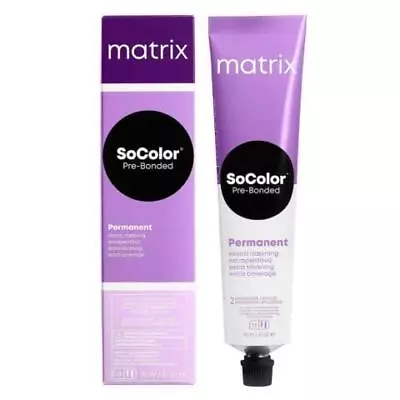 Matrix SoColor Pre-Bonded Dream Age Permanent Extra Coverage Hair Color 3oz • $15.95