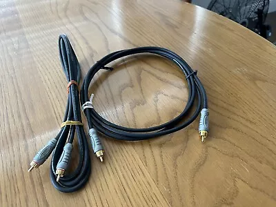 Monster Std THX Certified I100DCX Digital Coaxial Cable 8' Gold Plated 1 R 1 Y • $18