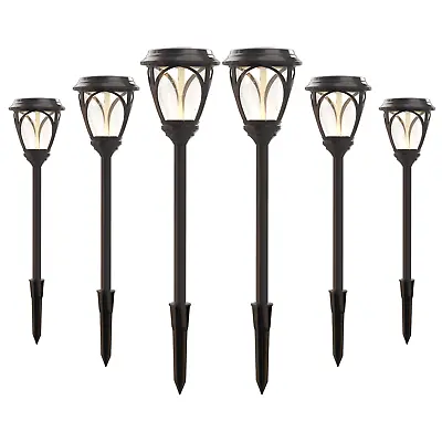 Malibu Kristi LED Pathway Lights Low Voltage Landscape Lighting Yard Decor 6Pack • $199.99