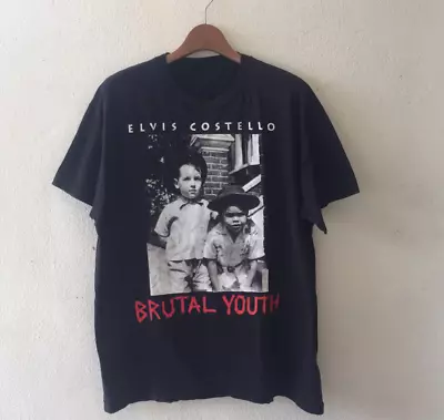 Brutal Youth Elvis Costello Shirt Black Cotton All Size Unisex S-234XL LE158 • $19.94