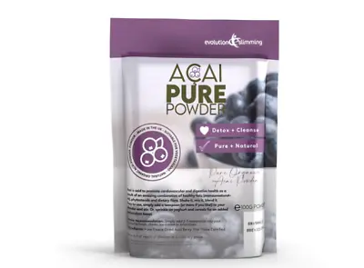 100% Pure Acai Berry Powder 100g Pouch For Smoothies & Juices • £19.99