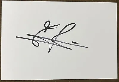 Manchester United Jaap Stam HAND SIGNED 6x4 White Card - Man Utd - AUTOGRAPHED • £12.99