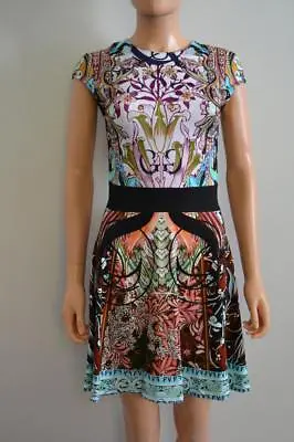 $110 • Buy Mary Katrantzou Multicolored  Ponte Dress Sirene  Dress Size XS