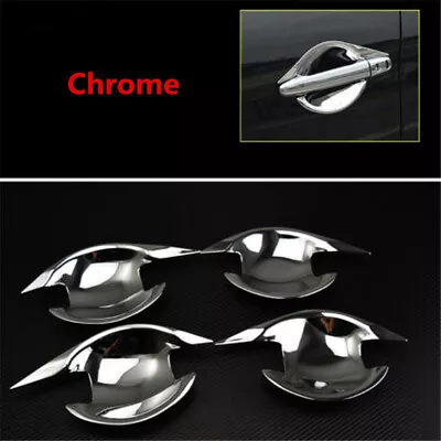 For Mitsubishi Outlander Sport ASX 2013-2024 Chrome Side Door Handle Bowl Cover  • $26.99