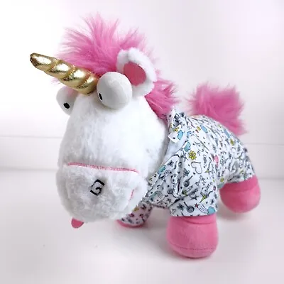 Bulid A Bear Fluffy The Unicorn - Despicable Me - Includes Hoodie - BAB • £15