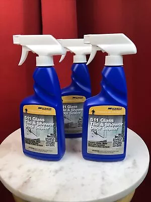 3x Miracle Sealants GTSS16OZ6 511 Glass Tile & Shower Door Sealer Spray 16 Oz • $40